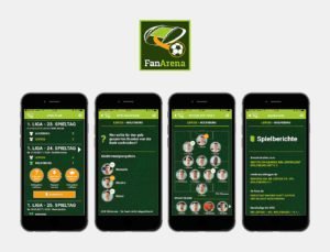 Frontend & Kommunikations Design "FanArena" App